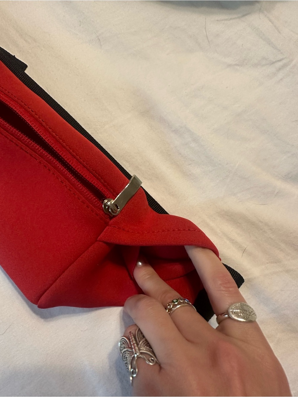 Free People Workout Belt in Red - Picture 4 of 7